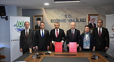 EDİRNE VALİLİĞİ İLE TRAKYA ÜNİVERSİTESİ ARASINDA ENGELLİ HANELERİNE YÖNELİK İŞ BİRLİĞİ PROTOKOLÜ İMZALANDI