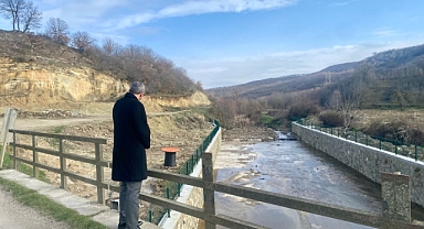 Kaymakam Özderin'den Dere Islah Çalışmalara Yakın Takip