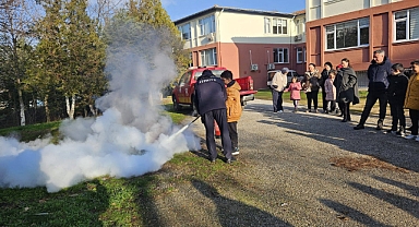 Kırklareli'de Çocuklar ve Personel İçin Yangın Güvenliği Eğitimi Düzenlendi