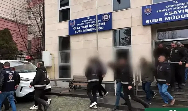 Kırklareli'de dolandırıcılık operasyonu: 3 tutuklama