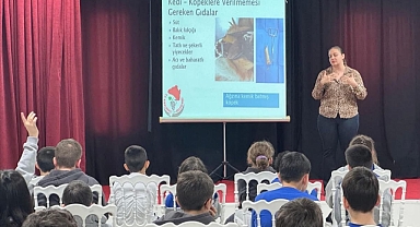 Kırklareli'de Öğrencilere Hayvan Sevgisi ve Hakları Eğitimi