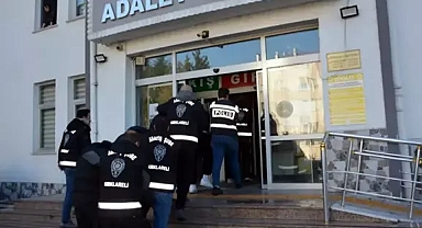 Kırklareli'de 'yağma' ve 'gasp' iddasıyla 7 tutuklama