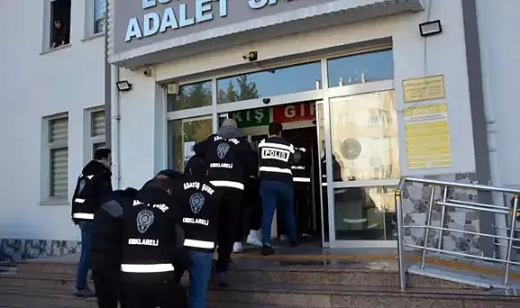 Kırklareli'de 'yağma' ve 'gasp' iddasıyla 7 tutuklama