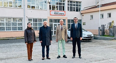Kırklareli İl Millî Eğitim Müdürü Altınöz'den Fen Lisesi Ziyareti