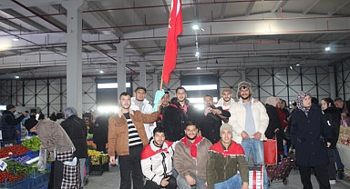 Kırklareli'nde 2006 Doğumlu Asker Adaylarına Coşkulu Uğurlama