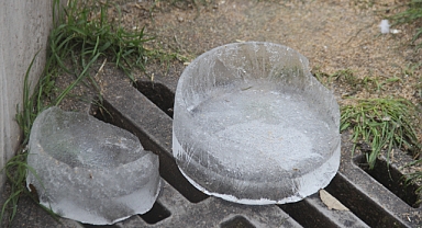 Kırklareli’nde Su Kapları Buz Tuttu