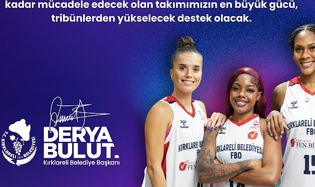Kırklareli'nin Gururu FBO Kadın Basketbol Takımı Çeyrek Finalde