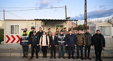 Kırklareli Valisi Uğur Turan’dan Güvenlik Güçlerine Ziyaret