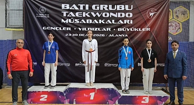 Kırklarelili Taekwondocular Türkiye Arenasında Zirveye Yürüyor