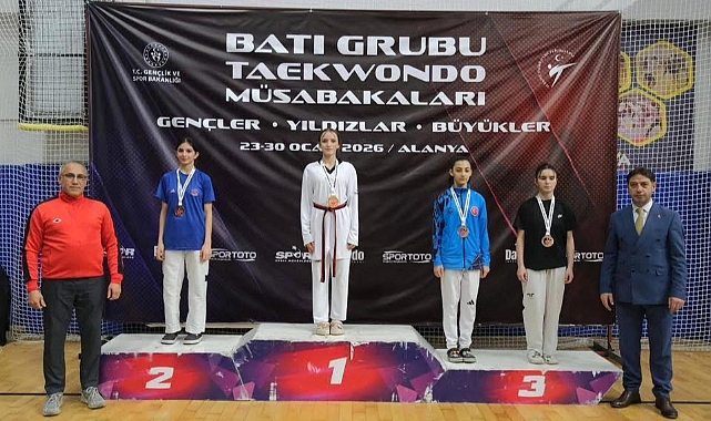 Kırklarelili Taekwondocular Türkiye Arenasında Zirveye Yürüyor