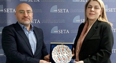 KLÜ Rektörü Prof. Dr. Rengin Ak'tan SETA'ya Ziyaret
