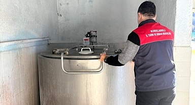 Kofçaz'da Süt Toplama Merkezlerine Denetim