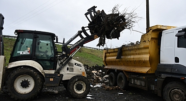 Lüleburgaz'daki Kaçak Döküm Alanı Temizleniyor