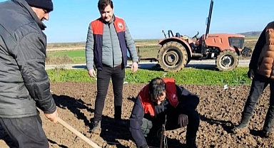 Pehlivanköy'de Hünnap Yetiştiriciliğine Teknik Destek