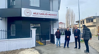 Pınarhisar Kaymakamı Enver Özderin'den Aile Sağlığı Merkezi'ne İnceleme