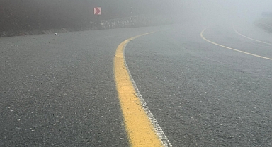 Sisli Havalarda Yol Çizgileri Hayat Kurtarıyor