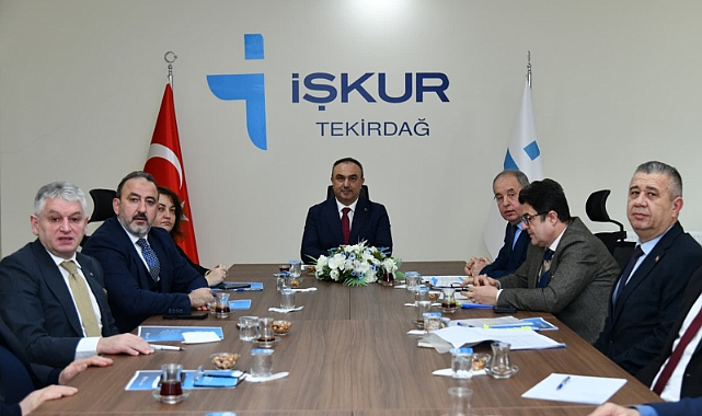 Tekirdağ'da İstihdam Masaya Yatırıldı: İMEK Ocak Ayı Olağan Toplantısı Yapıldı
