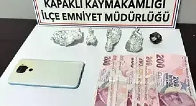 Tekirdağ’da polisten uyuşturucu operasyonu; 3 tutuklama