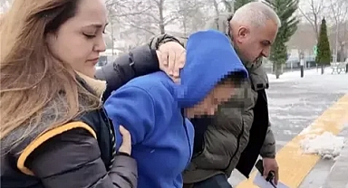 Teyzesini öldürüp, cesedini kolonya dökerek ateşe veren şüpheli ile eşi adliyede