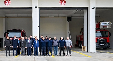 Vali Uğur Turan'dan Kırklareli OSB İtfaiye Birimine Ziyaret