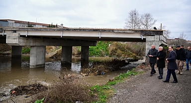 Vali Uğur Turan’dan Lüleburgaz’daki Köprü Çalışmalarına Yerinde İnceleme