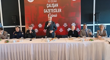 Vali Yunus Sezer'den Gazeteciler Günü'nde Taşkın Açıklaması: 