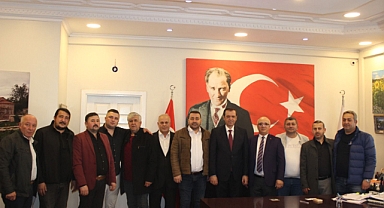 Vize Esnaf Odası'ndan Başkan Ercan Özalp'e Ziyaret