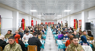 55. Mekanize Piyade Tugay Komutanlığı'nda İftar Buluşması