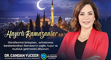 CANDAN BAŞKAN'DAN RAMAZAN AYI MESAJI
