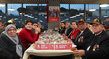 CANDAN BAŞKAN İLK İFTARDA ŞEHİT AİLELERİ VE GAZİLERLE BULUŞTU