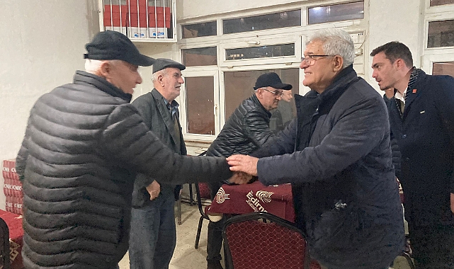 CHP Heyeti Üyüklütatar ve Elçili Köylerinde Vatandaşlarla Buluştu