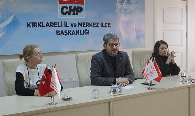 CHP Kırklareli Halk Toplantısında Ortak Mücadele Vurgusu