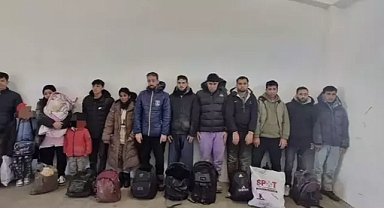 Edirne’de 14 kaçak göçmen yakalandı