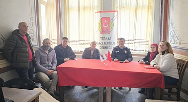 Edirne'de Güvenlik ve Basın İş Birliği Masaya Yatırıldı