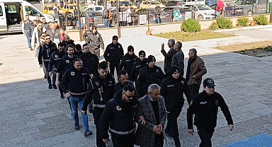 Edirne'de 'imar ruhsatında usulsüzlük' operasyonunda 12 şüpheli adliyede