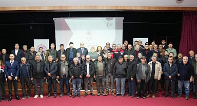 Ergene’de çiftçilere zirai ilaç uygulama eğitimi verildi