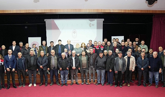 Ergene’de çiftçilere zirai ilaç uygulama eğitimi verildi