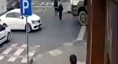 Hafriyat kamyonunun çarptığı 14 yaşındaki kız çocuğu yaralandı