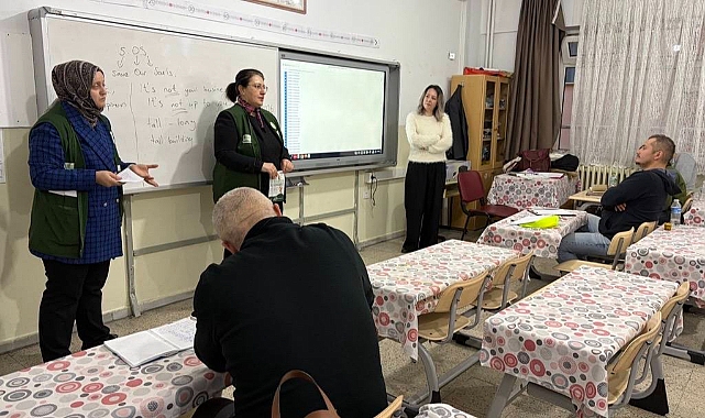 Kırklareli Halk Eğitim Merkezi'nde Yeşilay Farkındalığı