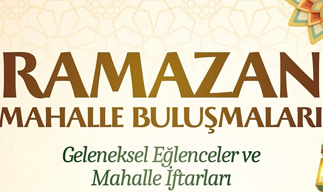Kırklareli'nden Ramazan Mahalle Buluşmaları