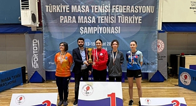 Kırklareli Para Masa Tenisinde Türkiye'yi Salladı!