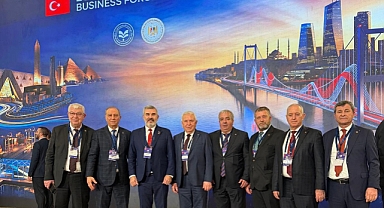 Kırklareli Ticaret Borsası Başkanı Altıntel, Türkiye–Mısır İş Forumu’na Katıldı