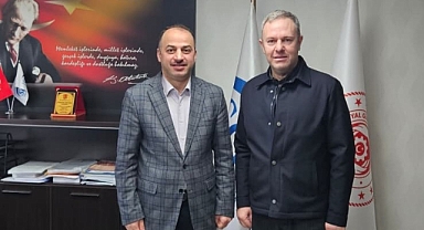 Kırklareli TSO Başkanı Soner Ilık'tan SGK İl Müdürü Şenol Genel'e Ziyaret