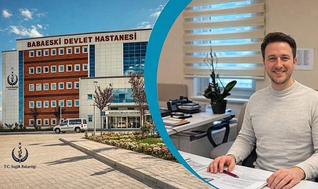 Op. Dr. Eyüb Uzun Babaeski'de Göreve Başladı
