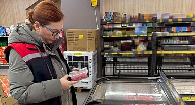 Tekirdağ'da ramazan öncesi marketlerde denetim