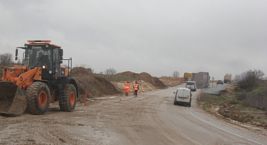 Üsküpdere-Pınarhisar Yolunda Aşırı Yağış Etkisi