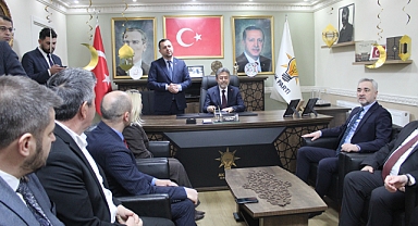 AK Parti Kırklareli İl Başkanlığı’nda Bakan Yumaklı Hareketliliği