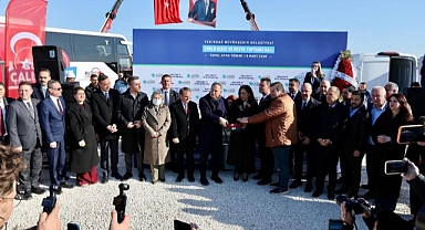 CANDAN BAŞKAN SÖZÜNÜ TUTTU: MODERN HAL ÇORLU'DA YÜKSELİYOR