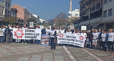 Edirne'de Emeklilerden Bayram İkramiyesi Tepkisi