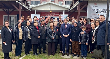Edirne’de şehit aileleri derneğinde ‘Şehidimden Hatıra’ sergisi açıldı